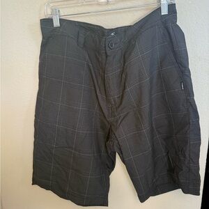 O'Neill Charcoal Plaid Men's Shorts